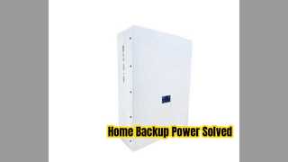 5.12kWh হোম ব্যাটারি: ব্যাকআপ পাওয়ার সমাধান করা হয়েছে