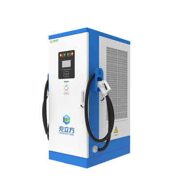 ডাবল বন্দুক 240KW ডিসি চার্জার আউটডোর ইভি চার্জিং স্টেশন আইপি 55