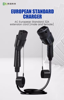 ভালো দাম ডাবল গন হেড Eu Ac Ev কার চার্জিং ক্যাবল 16A 32A 3.5Kw 7Kw টাইপ 2 অনলাইন