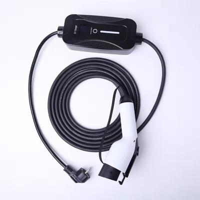 ভালো দাম স্তর 110V 220V এসি টাইপ 1 16A ইভি হোম চার্জার বহনযোগ্য বৈদ্যুতিক গাড়ির চার্জিং জন্য অনলাইন