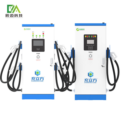 বাণিজ্যিক স্তর 3 ইভি চার্জিং স্টেশন CCS2 GBT 120kw DC EV বাস চার্জার