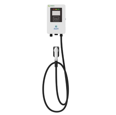 7.2KW 11KW 22KW ওয়াল-মাউন্ট / পোস্ট-টাইপ বৈদ্যুতিক যানবাহন এসি চার্জিং পিল