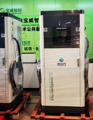GB/T 160kW ইভি ফ্লোর মাউন্টযুক্ত বৈদ্যুতিক গাড়ির চার্জিং স্টেশন