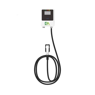 হোম 7KW 11KW 22KW 32A হোয়াইট ওয়াল মাউন্ট ইলেকট্রিক কার একক বন্দুক এসি চার্জার