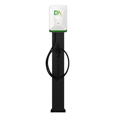 7KW 11KW 22KW কলাম / ফ্লোর স্ট্যান্ডিং একক বন্দুক বৈদ্যুতিক যানবাহন এসি চার্জিং পিল