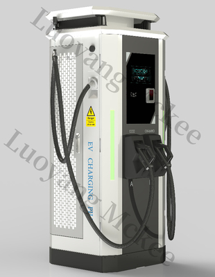 ভালো দাম ডিসি 120kW সিসিএস 2 টু-গান ইভি চার্জার স্টেশন মেঝে মাউন্ট করা আরএফআইডি ফাংশন 400 ভি ইনপুট ভোল্টেজ আইপি 54 ক্লাস চ্যাডেমো উপলব্ধ অনলাইন