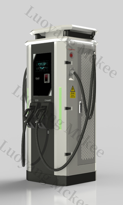 ডিসি 120KW ডাবল বন্দুক Ev চার্জিং স্টেশন বাণিজ্যিক চার্জিং স্টেশন বৈদ্যুতিক গাড়ির জন্য দ্রুত চার্জিং স্টেশন GBT CCS2
