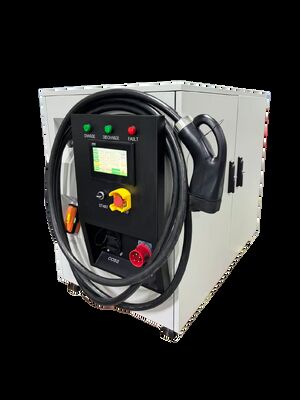 ভালো দাম Maxpower 30kW নামমাত্র শক্তি 26kWH ক্ষমতা IP55 সুরক্ষা মোবাইল ইভি চার্জার পোর্টেবল চার্জিং স্টেশন অনলাইন