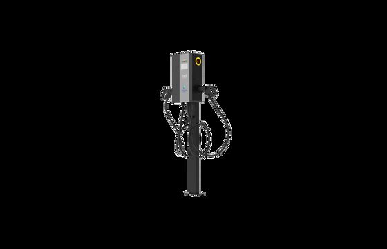 ভালো দাম 22*2 কিলোওয়াট ওয়াল-মাউন্টেড এসি ইভি চার্জার 4.3-ইঞ্চি ফুল-কালার ডিসপ্লে সহ টাইপ 1 ইলেকট্রিক গাড়ির জন্য অনলাইন