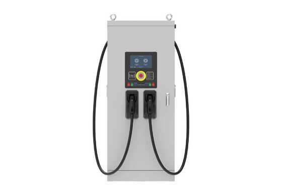 ভালো দাম 80kW ডিসি ফাস্ট ডুয়াল-গান ইলেকট্রিক ভেহিকেল চার্জার, IP54 সুরক্ষা রেটিং, 7-ইঞ্চি টাচ স্ক্রিন, OCPP 1.6J প্রোটোকল এবং ব্যাপক সুরক্ষা ব্যবস্থা সহ সজ্জিত। অনলাইন