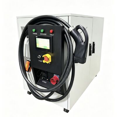 30kW 26kWh মোবাইল ইভি চার্জার আইপি 55 ডাস্টপ্রুফ এবং ওয়াটারপ্রুফ গাড়ির জরুরী রাস্তার চার্জিংয়ের জন্য পোর্টেবল শক্তি সঞ্চয়স্থান