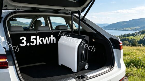 ভালো দাম 3500W রেট করা 3.5kWh ট্রলি মোবাইল এনার্জি স্টোরেজ পাওয়ার ব্যাংক 7000W পিক 51.2V LFP 186-236V AC ইনপুট অফ গ্রিড পাওয়ার স্টেশন ইভি জরুরি চার্জিং বাণিজ্যিক ফ্লিট ব্যবহারের জন্য অনলাইন
