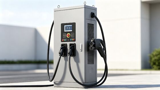 320KW DC EV Charger McKee Minor Snow Series CLF CCS1 Connector 3 Phase AC380V Input Air Cooling IP54 10 Inch Touch Screen OCPP1.6J For Commercial Use