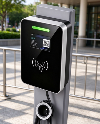 ভালো দাম 22kW Type 2 AC EV Charger Wallbox Three Phase 32A Public Charging Station অনলাইন
