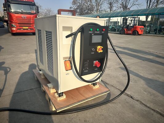 60kW 65kWh Mobile EV Charger Liquid Cooled Portable Energy Storage DC Fast Charging Station